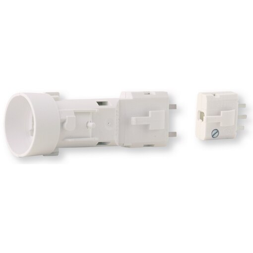 Douille à baïonnette DCL + fiche pour ampoule B22-2A-75W maxi.